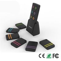 Loviness Key Finder Wireless RF Item Locator with Base Support 6 Beeper Tags, Item finder Phone Locator Wallet Tracker Pet Remote Control Anti-lost Tag Support