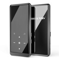 MP3 Player, 16GB MP3 Player with Bluetooth 4.2, Portable Lossless Sound Music Player with FM Radio Voice Recorder E-Book, Touch Button Music Speaker, Supporting up to 128GB