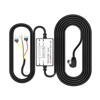 Mini USB Dash Cam Hardwire Kit，12V-24V to 5V 3 Wire Acc Hard Wire Kit Car Dash Camera Charger Power Cord with Low Voltage Protection for Driving Cams Parking Mode Time-Lapse Recording