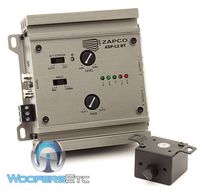 Zapco ASP-L2 BT 2 Channel 9.5V Line Driver, Bluetooth Streaming w/ Dash Remote