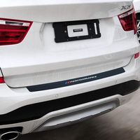 100CM/39Inch New M Performance Rubber Rear Bumper Guard Plate Protector Sticker For bmw X3 e83 f25 X4 X5 e53 e70 f15 g05 X6 e71 f16 e39 e46 e90 f30 f10 f20 f32 Accessories(not fit for X3 G01)