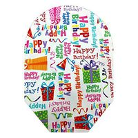 Happy Birthday Party Pouch Cover Closed End