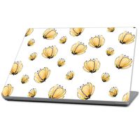 Mightyskins Skin Compatible With Microsoft Surface Laptop (2017) 13.3" - Yellow Poppy | Protective, Durable, And Unique Vinyl Decal Wrap Cover | Easy To Apply, Remove, And Change Styles | Made In The Usa