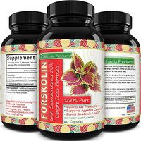 Natures Craft Forskolin Extract For Weight Loss - Enhance Your Workout & Burn Belly Fat With These Forskolin Diet Pills For Men And Women - Pure And Potent Coleus Forskohlii - Boost Testosterone