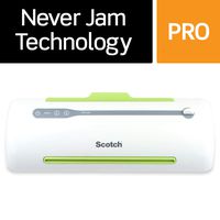 Scotch Pro Thermal Laminator, Never Jam Technology Automatically Prevents Misfed Items, 2 Roller System (TL906)