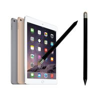 Jonerytime  2In1 Pencil-Style Universal Capacitive Touch Stylus Pen for iPhone Tablet ICA (Black)