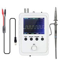 Oscilloscope Kit, KKmoon KKmoon 2.4" TFT Digital Oscilloscope Kit with Power Supply and BNC-Clip Cable Probe DS0150 (Assembled Finished Machine)