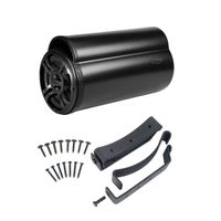 Bazooka BTA8250D BT Series 8-Inch 250-Watt Amplified Bass Tubes & Free Universal Mounting Bracket