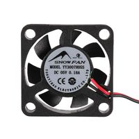 uxcell SNOWFAN Authorized 30mm x 30mm x 7mm 5V Brushless DC Cooling Fan 0305