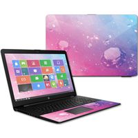 MightySkins Skin Compatible with HP 17t Laptop 17.3" (2017) - Pink Diamond | Protective, Durable, and Unique Vinyl Decal wrap Cover | Easy to Apply, Remove, and Change Styles | Made in The USA