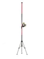 AdirPro Telescoping Pole with Tripod and Mount for Rotary and Line Lasers