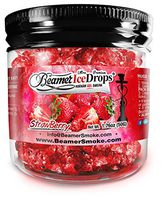 Strawberry 50G Ultra Premium Beamer Ice Drops ¨ Hookah Shisha Smoking Gel. Each bowl lasts 2-4 Hours! USA Made, Huge Clouds, Amazing Taste! Better Taste & Clouds than Tobacco! 2-3 bowls per Jar!
