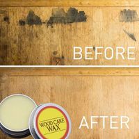 Luonita Wood Cleaner and Polish,7 Ounce All Natural Unscented Wax Furniture Polish Restoration Cream Wood Restorer Wood Care Wax Solid Wood Nutrition Wax Solid Wood Maintenance (4 Pack)