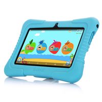 Ainol Q88X 7" Display Kids Tablet Android 8.1 RK3126C Quad Core 1GB+16GB WiFi Table Kid-Proof Shock-Proof Silicone Case Kickstand Available with iWawa for Kids Education Entertainment (Blue)