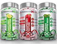 Garcinia Cambogia + Raspberry Ketones + Green Coffee Bean Extract (3 Bottle Multi-Saver Pack)