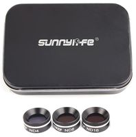 CZFRIEND Camera Lens Filter Set Accessories Hood Lens Protection for DJI MAVIC AIR Drone Quadcopter- ND4 +ND8 + ND16