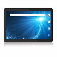 Tablet 10 Inch, 3G Unlocked Phablet, Android 9.0 Tablets PC with Dual Sim Card Slots and Camera, 32GB Storage, Quad-Core Processor, Google Certified, Bluetooth, Wi-Fi, GPS-Black