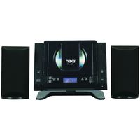 NAXA Electronics NS-439 Digital CD Microsystem with Bluetooth, Black