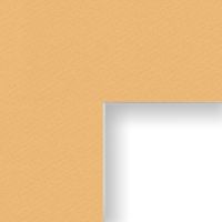 Craig Frames B235 24x36-Inch Mat, Single Opening for 20x32-Inch Image, Chamois with Cream Core