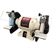 Jet JWBG-8 8"WW Bench Grinder with Norton Wheels, White
