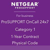NETGEAR ProSUPPORT, 1-Year 24x7 On Call Support, Category 1 (PMB0311P)