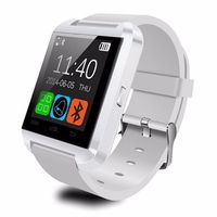 ANCwear Bluetooth Smart Watch WristWatch U8 UWatch Fit for Smartphones IOS Apple iphone 4/4S/5/5C/5S Android Samsung S2/S3/S4/Note 2/Note 3 HTC Sony Blackberry (White) by ENKE-smart