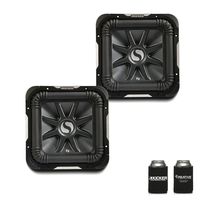 Kicker 11S8L74 Bundle - Two Solobaric L7 8" Dual 4-Ohm Subwoofers