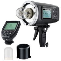 Godox Wistro AD600B TTL All-in-One Powerful Outdoor Flash with 2.4G X System Build-in 8700mAh Li-on Battery with Xpro-N Trigger Compatible Nikon