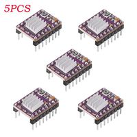 5PCS Compatible DRV8825 Stepper StepStick Motor Diver Module with Heat Sink for 3D Printer Controller Rrerap Ramps 1.5 1.6