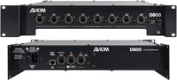 New Aviom | High-Performance A-Net Distributor, D800 with Ethernet Support and Heavy-Duty EtherCon Connections