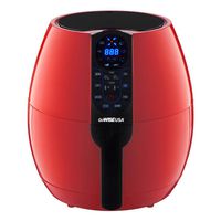 GoWISE USA 3.7-Quart Programmable Air Fryer with 8 Cook Presets, GW22639