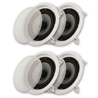 Acoustic Audio CS-IC82 in Ceiling 8" Speaker 2 Pair Pack 1200W