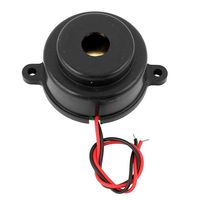 FASTROHY DC 3-12V 110DB Industrial Electronic Alarm Sound Buzzer Discontinuous Sound Intermittent Beep