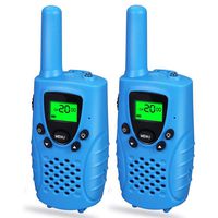 Cooco Long Range Two-Way Radios for 3-12 Year Old Boys,Two-Way Radios for Kids Toys for 3-12 Year Old Girls Christmas Birthday Presents Gifts for 3-12 Year Old Girls Boys Blue CCUSWT02