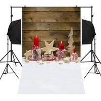 Wensltd Clearance! Christmas Backdrops Tree Vinyl 3x5FT Fireplace Background Photography Studio (F)