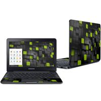 Mightyskins Skin Compatible with Samsung Chromebook 3 11.6" - Cubes | Protective, Durable, and Unique Vinyl Decal Wrap Cover | Easy to Apply, Remove, and Change Styles | Made in The USA