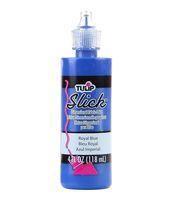 Tulip 41413 Dimensional Fabric Paint 4oz Slick Royal Blue