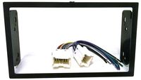 Dash kit and Wire Harness for Installing a New Double Din Radio into a Nissan 200sx (95-98), Altima (98-2001), Frontier (98-2004), Maxima (95-99), Sentra (95-99), Xterra (2000-04)