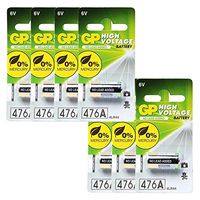 GP Alkaline Batteries 476A 4LR44 476AF-2C1 6V HIGH VOLTAGE 1PACK X 7PCS