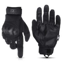 Glove Station The Combat Military Police Outdoor Sports Tactical Rubber Knuckle Gloves for Men