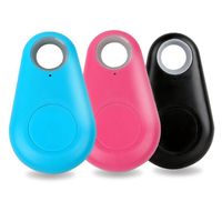 Bluetooth Tracker, Smart Finder Bluetooth Locator Pet Tracker Alarm GPS Tracker Key Wallet Car Kids Pet Dog Cat Bag Phone Locator Selfies Shutter Wireless Anti Lost Alarm Sensor-Random Color (3 PCS)
