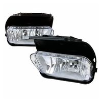 Fog Lights For Chevy Silverado 2003 2004 2005 2006 2007 All Models Avalanche 2002 2003 2004 2005 2006 Without Body Cladding (OE Style Clear Lens w/Blubs)