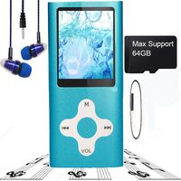 "MP3 Player / MP4 Player, MP3 Music Player, Slim Classic Digital LCD 1.82'' Screen MP3 Music/Audio/Media Player with FM Radio, Voice Record
