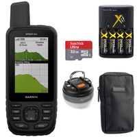 Garmin GPSMAP 66st TOPO U.S. Canada 100K Maps Multi-GNSS Support &32GB Memory Card+More
