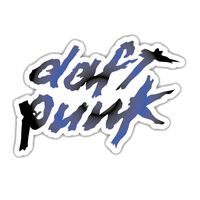 Dj Daft Punk OriginalStickers0255 Set Of Two (2x) Stickers , Laptop , Ipad , Car , Truck , Size 4 inches on Longer Side