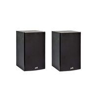 Polk Audio T15 100 Watt Home Theater Bookshelf Speakers (Pair) - Premium Sound at a Great Value | Dolby and DTS Surround | Wall-Mountable
