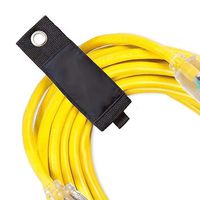 Velcro Storage Strap 6Pcs/Pack Heavy-Duty Storage Straps Hook and Loop Extension Cord Organizer Cable Straps Reusable Cord Wrap Keeper