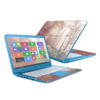 Mightyskins Skin Compatible with Hp Stream 14" (2016) - Happens for A Reason | Protective, Durable, and Unique Vinyl Decal Wrap Cover | Easy to Apply, Remove, and Change Styles | Made in The USA