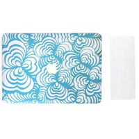 Macbook Air 11.6 Inch Case and Keyboard Cover,Sunway Ultra Thin Beautiful Floral Hard Case Cover for Macbook Air 11.6 Inch(A1465/A1370) - Butterfly Flowers