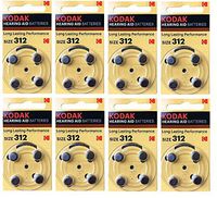 Kodak 32 Pack Hearing Aid Battery Size 312 (PR41, K312ZA) 1.45V EXP 03/2022
